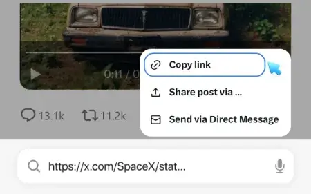Copy the X Video Link
